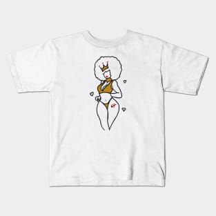 Queen of HEARTS Kids T-Shirt